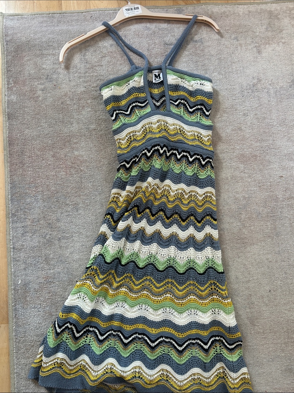 Missoni Chevron Knit Sundress in Multi-Color - Picture 1 of 3